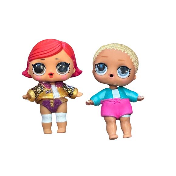 VTG LOL Surprise Dolls Lot Mini Sweets Breakout Star Cpt B.B. Red Hair Cups + - Picture 3 of 5